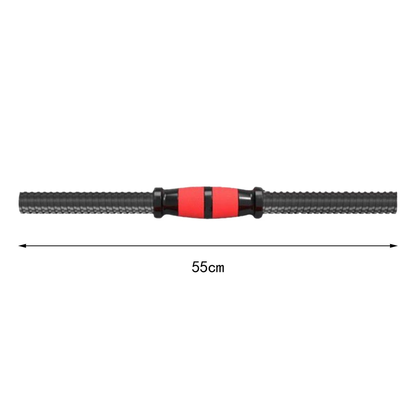 2Pcs Dumbbell Bars Dumbellsweights Set Comfortable Steel Sturdy Barbell Bar With