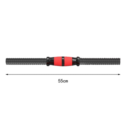 2Pcs Dumbbell Bars Dumbellsweights Set Comfortable Steel Sturdy Barbell Bar With